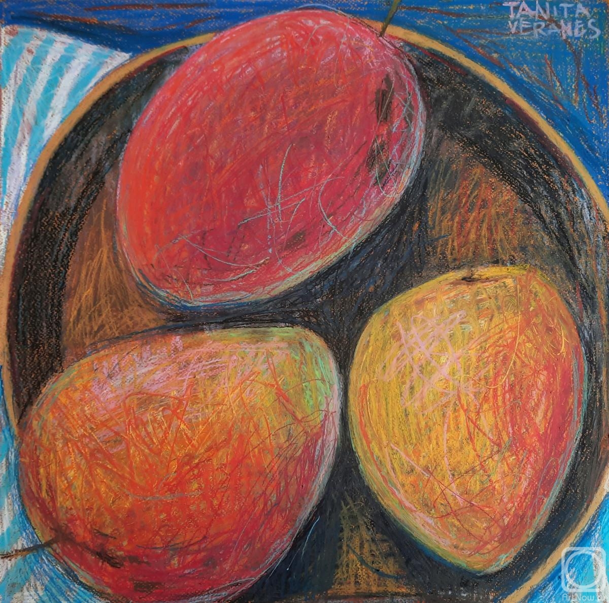 Veranes Tatiana. Three mangoes