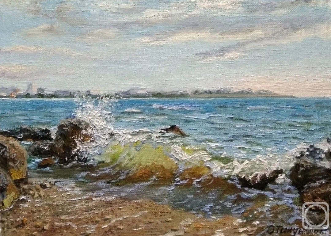 Tikunova Olga. Morning at the sea