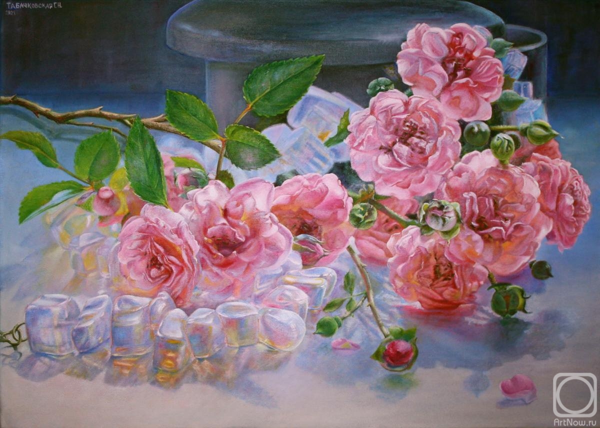 Kudryashov Galina. Roses and beads