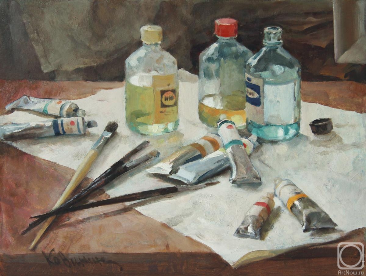 Kovinin Valery. Still life with paints