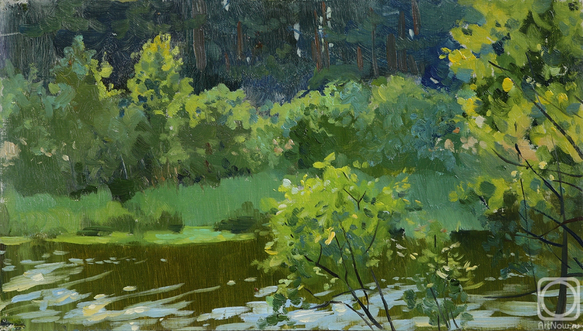 Averina Kseniya. Forest River