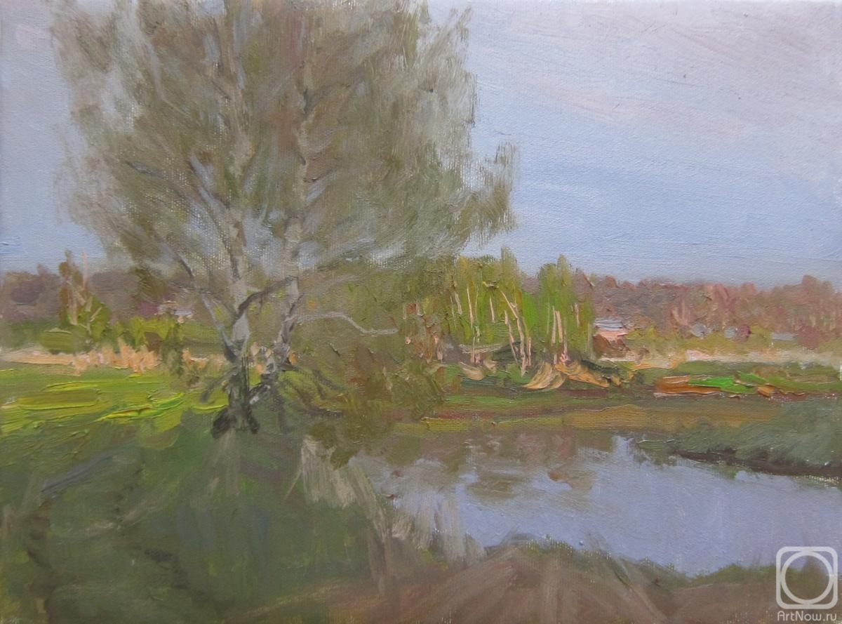 Chertov Sergey. May evening on the Klyazma river (etude)
