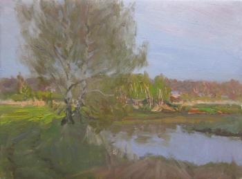 May evening on the Klyazma river (etude). Chertov Sergey