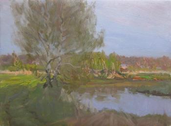 May evening on the Klyazma river (etude)