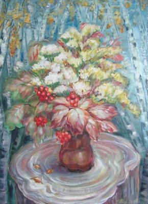 Bouquet with viburnum. Balakina Olga
