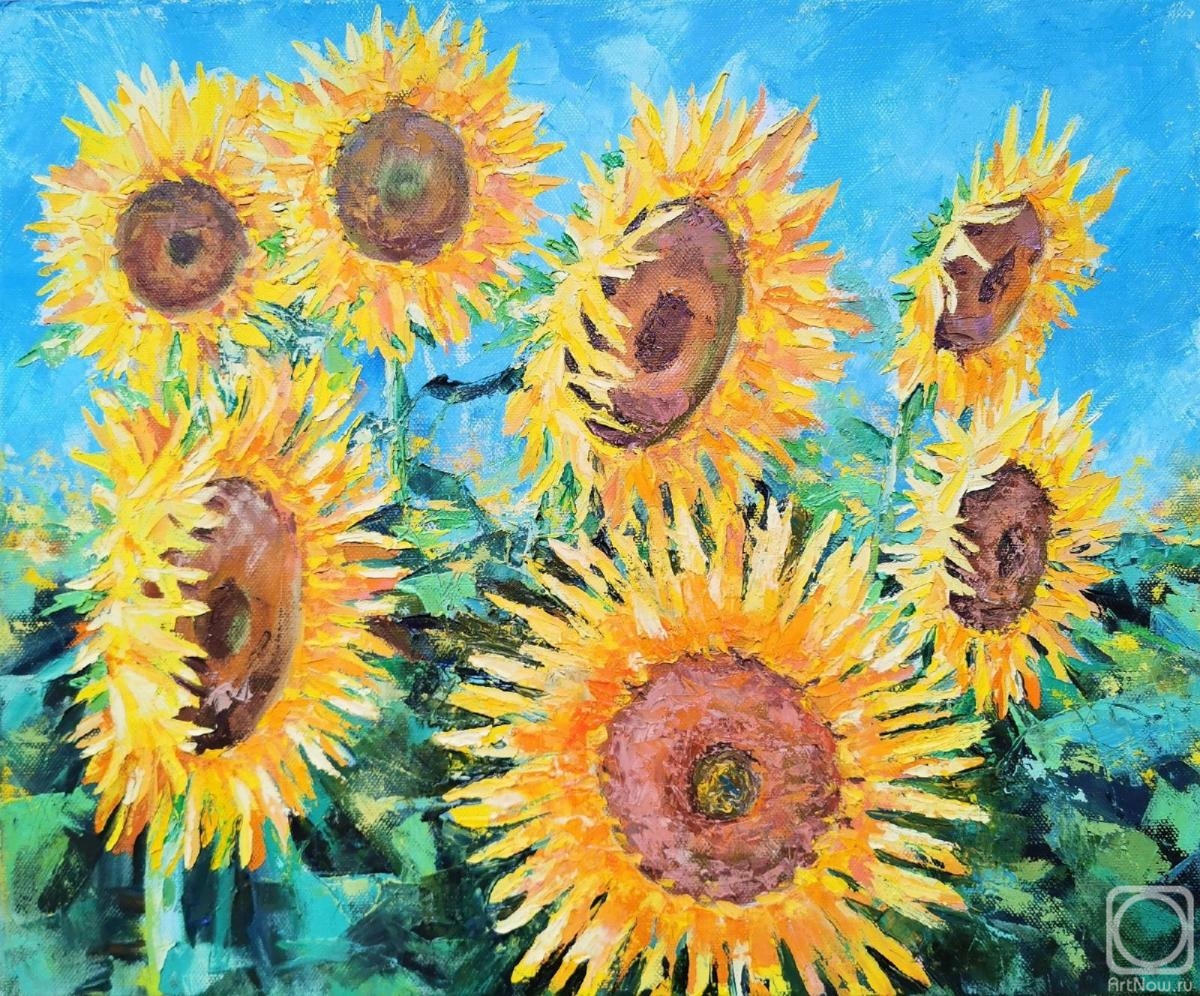 Gorenkova Anna. Sunflowers