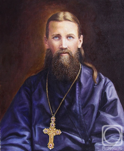 Gayduk Irina. Portrait of John of Kronstadt