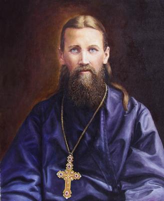 Portrait of John of Kronstadt. Gayduk Irina