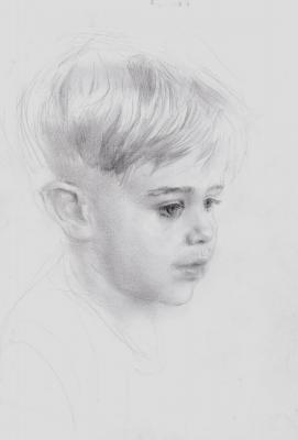 Portrait of a boy. Nayda Dmitriy