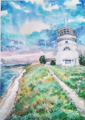 Gorenkova Anna . Ilyinsky lighthouse. Theodosius. Crimea