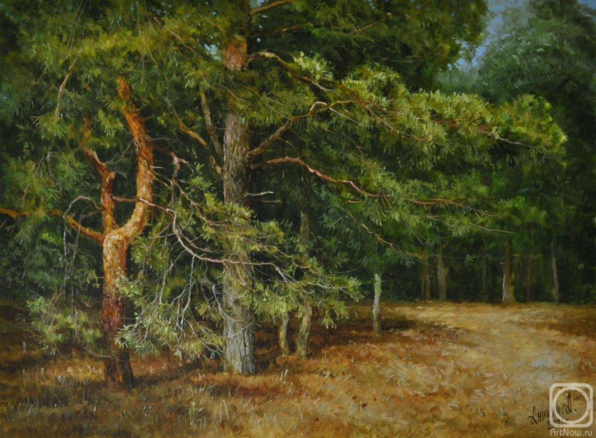 Anikin Aleksey. Series " Walking in the forest. Summer trail"
