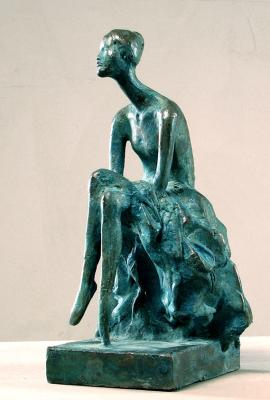Blue dancer (Ballerina Sculpture). Potlov Vladimir