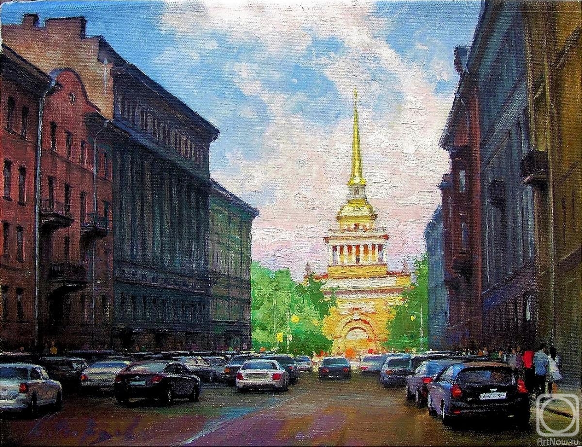 Bortsov Sergey. On Gorokhovaya Street