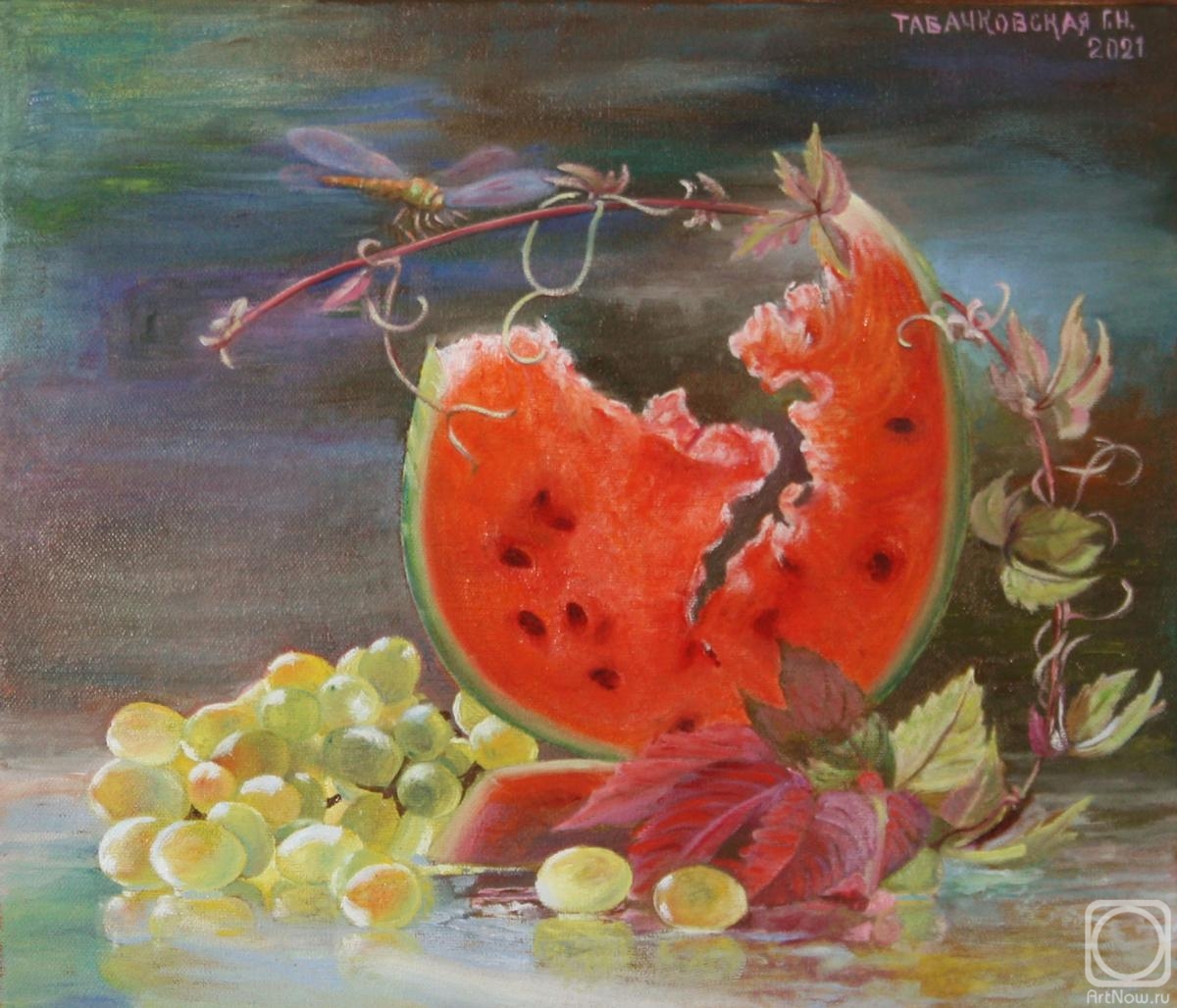 Kudryashov Galina. Grape and Watermelon August