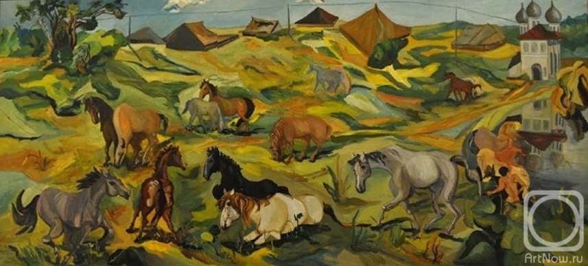 Prostoserdov Nikolay. Horses