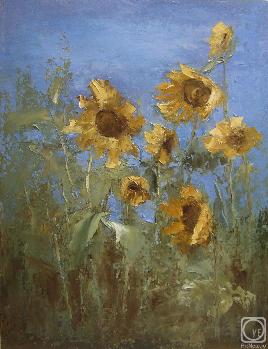 Yudina Elena. Sunflowers