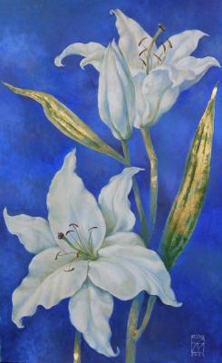 The white lily (Guilding). Aristova Maria