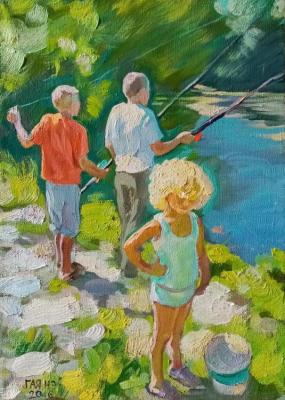 Little fishermen (). Dobrovolskaya Gayane