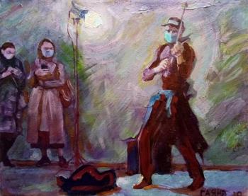 Violinist in the subway. Dobrovolskaya Gayane