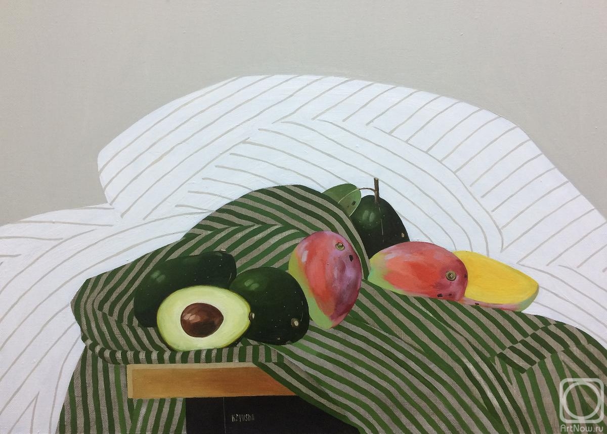 Berestova Ksenia. Mango and avocado. June
