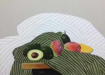 Mango and avocado. June. Berestova Ksenia