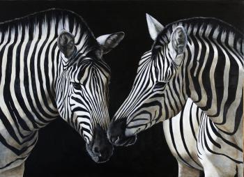 Zebras (Wild Animal). Orfenova Tatyana