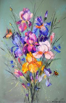 Irises (Liana-Art777). Moiseyeva Liana