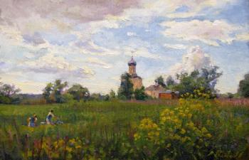 June. Church of the Intercession on the Nerl. Rodionov Igor