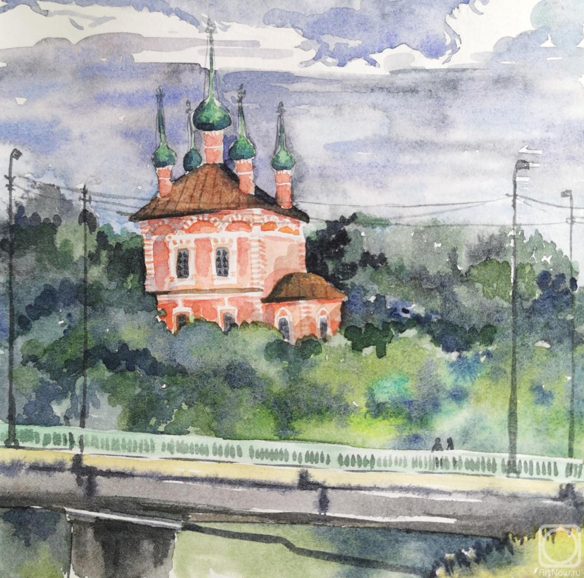 Gorenkova Anna. Ilyinskoe-Transfiguration Church. Kashin City