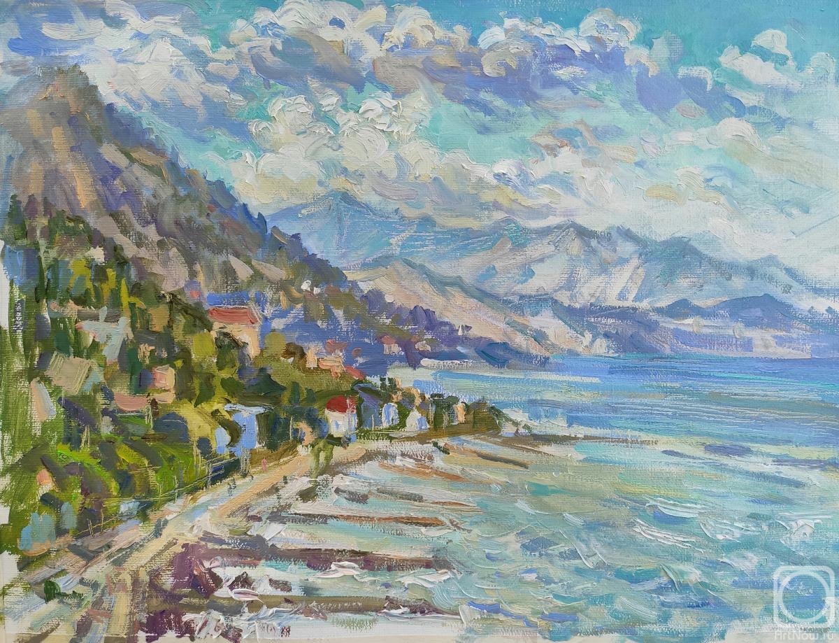 Yakovleva Mariya. Windy day in Crimea