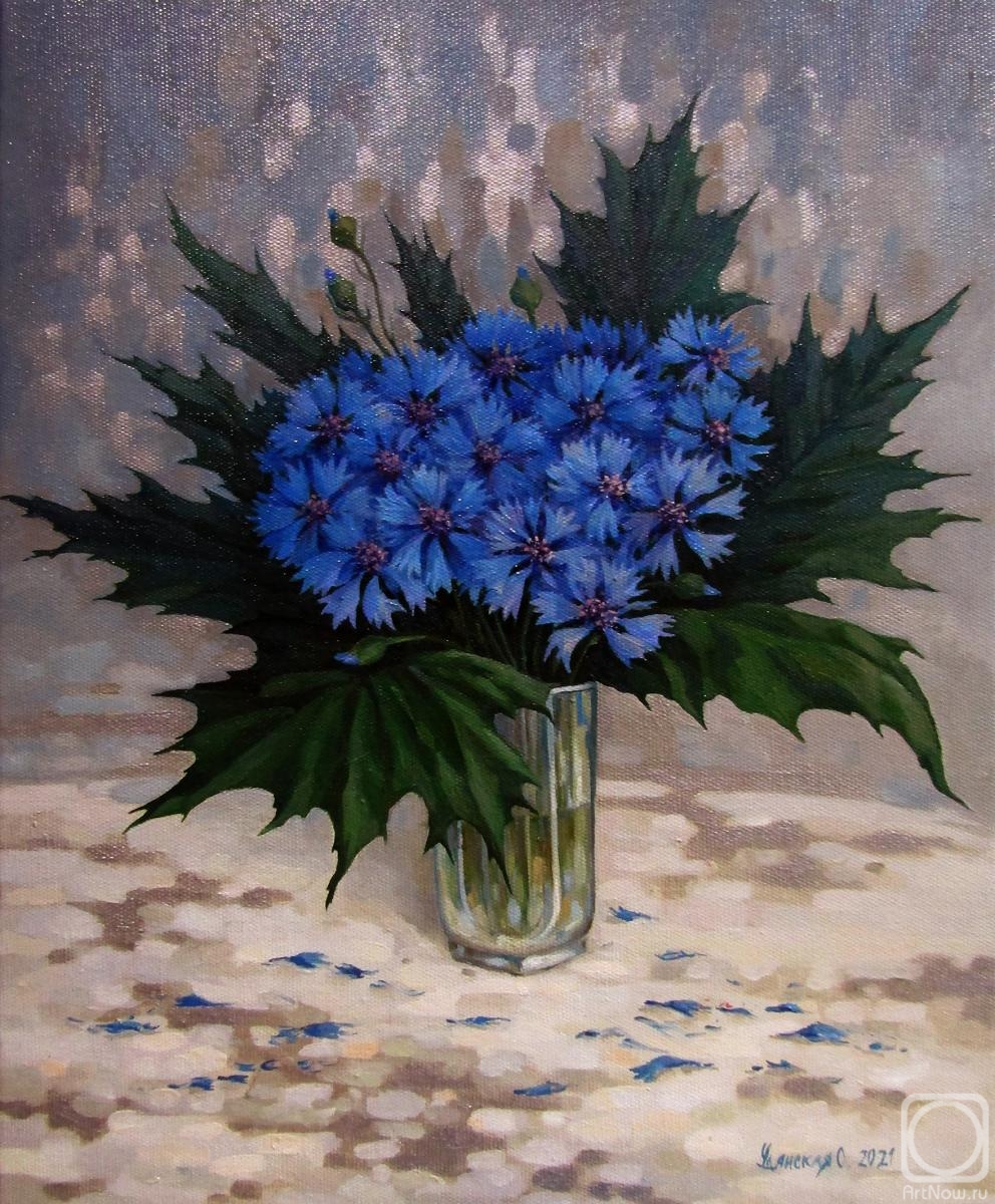 Udyanskaya Olga. Cornflowers