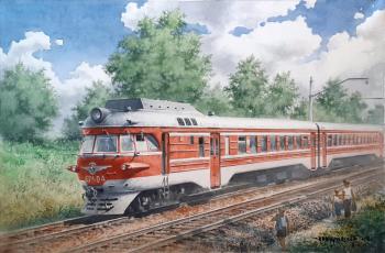 Midday (Soviet Trains). Zhuravlev Alexander