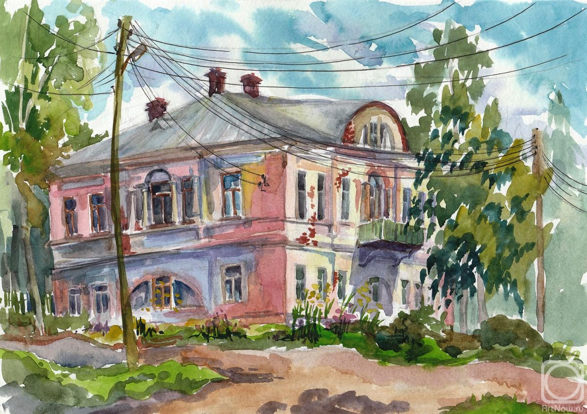Konyaeva Olga. The mansion of the XIX-th century, Tutaev