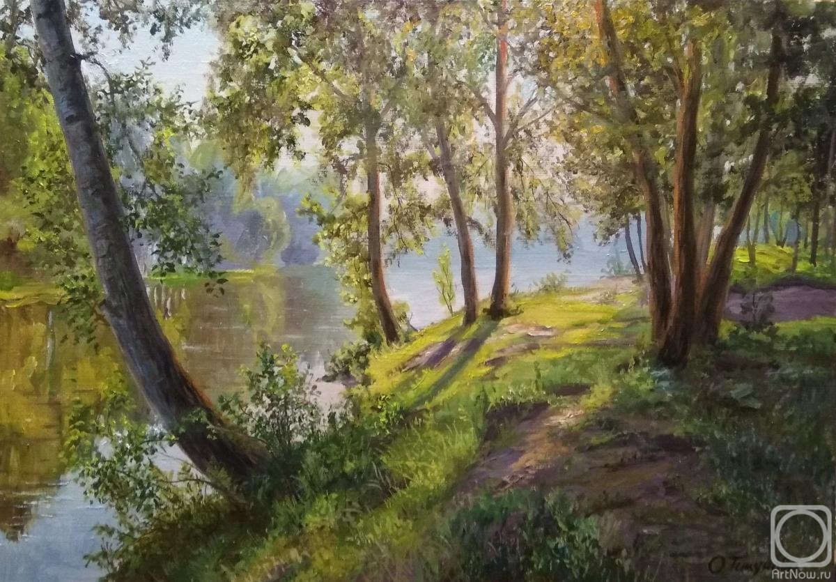 Tikunova Olga. Pond in Sennitsy