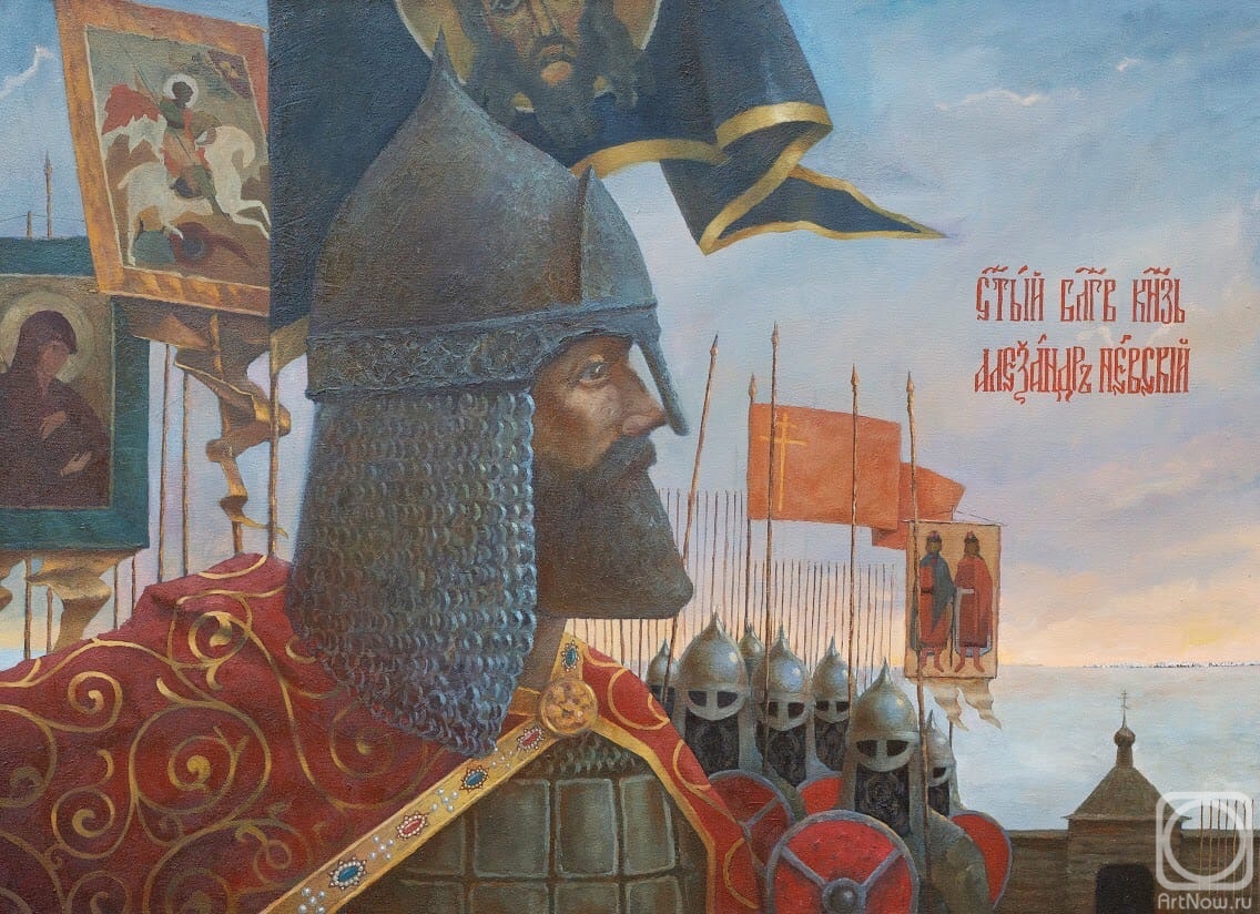 Ibraev Nikolay. Holy Prince Alexander Nevsky