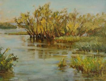 Watery willows (Willows Painting). Ivanova Svetlana