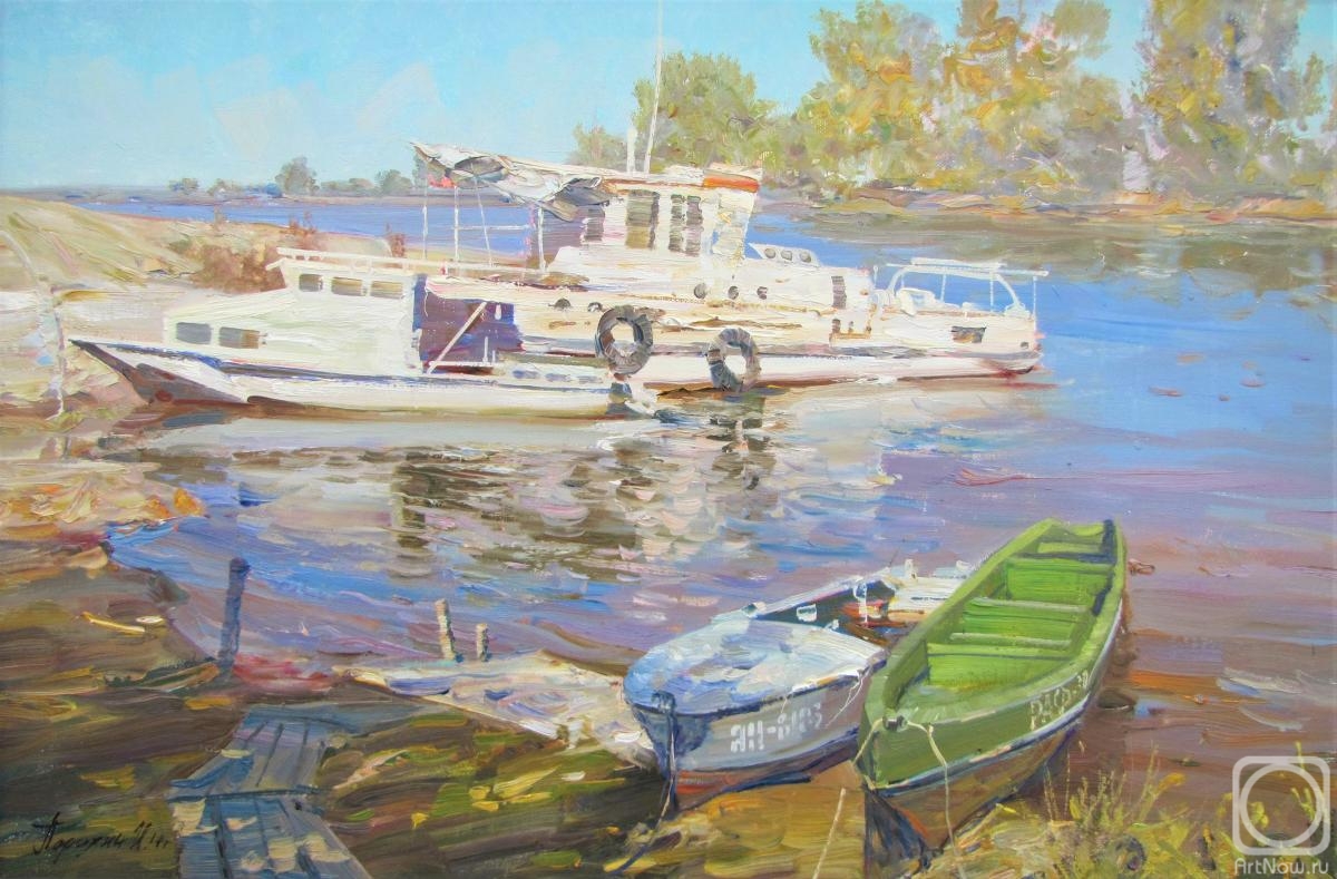 Parahin Igor. Noon on the Pondnevaya River