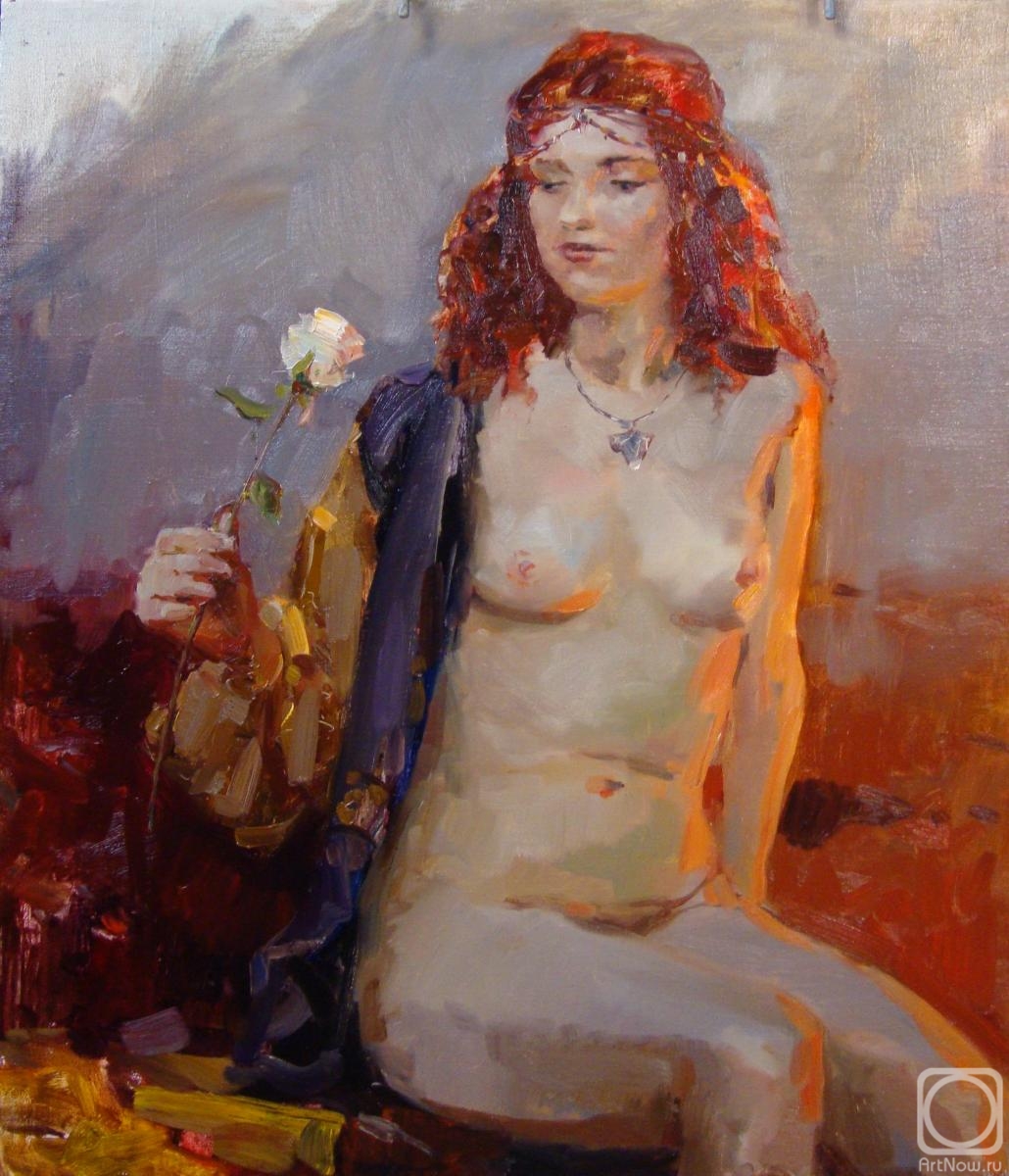 Katyshev Anton. The girl with the rose