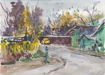 Street in Troitse-Lykovo