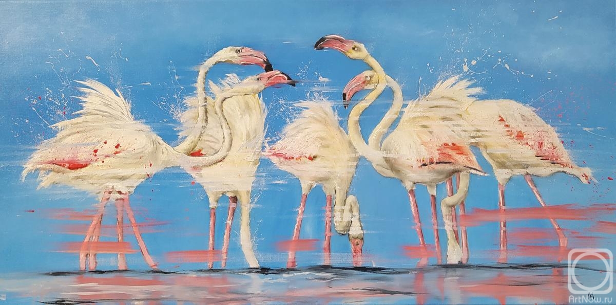 Litvinov Andrew. Flamingos