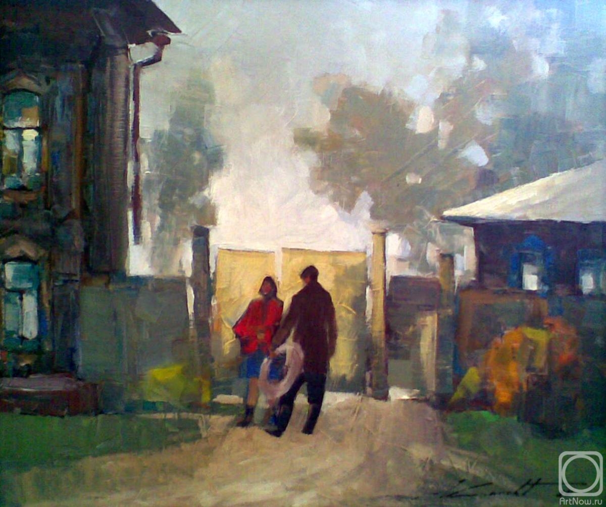 Knecht Aleksander. On the threshold of an autumn day