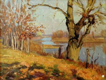 Autumn on the lake. Halzev Nikolay