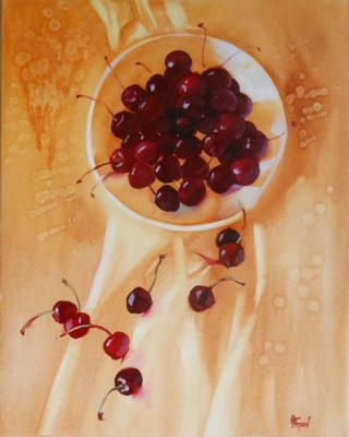 Summer time (Cherries On A Plate). Getman Olga