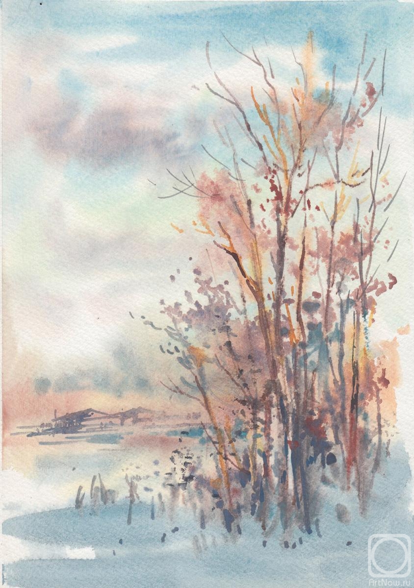 Shegol George. Winter day