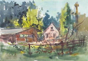 In the summer at the dacha. Shegol George