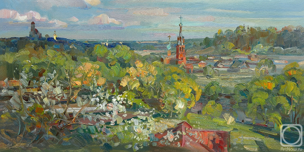 Zhlabovich Anatoly. Spring panorama