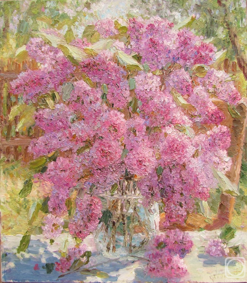Zundalev Viktor. A bouquet of lilacs