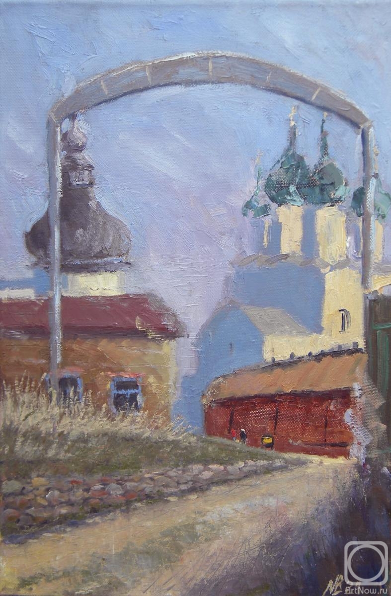 Charova Natali. View of the Rostov Kremlin