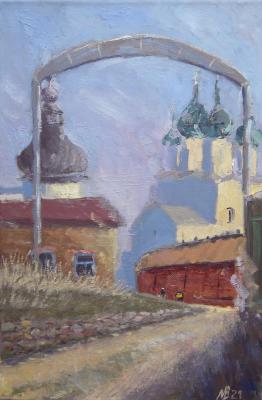Charova Natali . View of the Rostov Kremlin