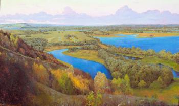 Autumn on the Volga. Sergeev Oleg